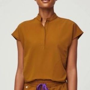 atlantic fall rafaela scrub top